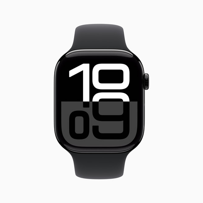 Apple Watch Series 10 的新 Flux 表盘。