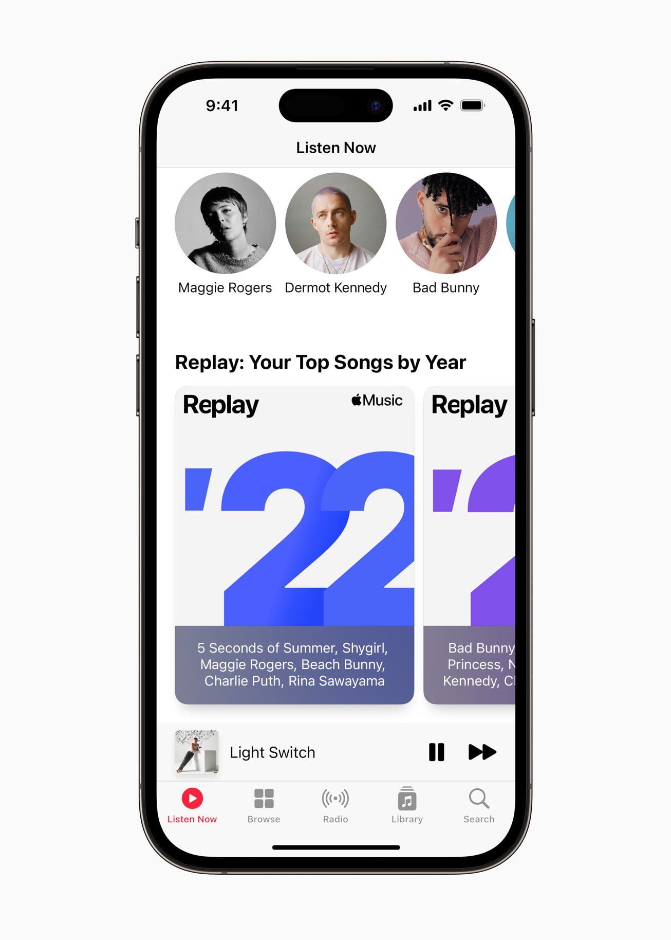 Apple Music 推出全新音乐回忆体验，发布 2022 年热门排行榜 Apple (中国大陆)