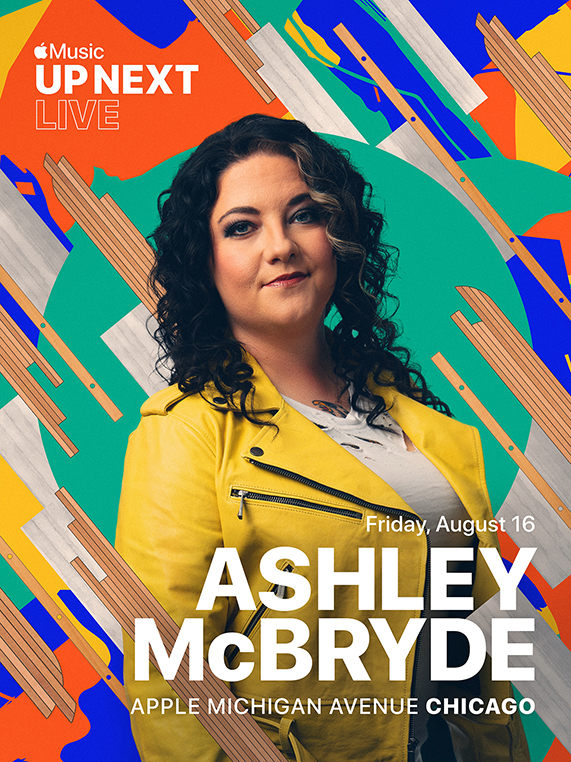 Apple Michigan Avenue 将举办 Apple Music Up Next Live，Ashley McBryde 将现场演出。