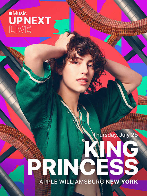 Apple Williamsburg 将举办 Apple Music Up Next Live，King Princess 将现场演出。