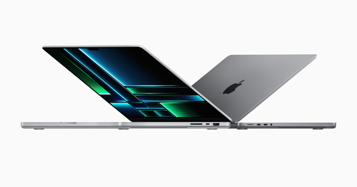 Apple 推出搭载M2 Pro 与M2 Max 芯片的MacBook Pro - Apple (中国大陆)