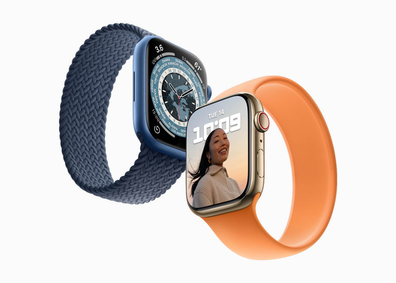 Apple Watch Series 7 于10 月8 日（周五）起接受订购- Apple (中国大陆)